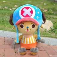 One Piece Cartoon Classic Tony Tony Chopper Kawaii Doll Large Size Plush Toy Room Decoration Toy For