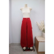 Japanese red and pink jeans waist 76-77