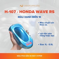 HYPER motorcycle paint blue Honda wave (Code: H-107) - 1 Liter