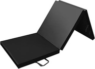 PRISP Tri Folding 180 cm Gymnastics & Exercise Mat for Home Gym, 180cm (6ft) Long, 60cm (2ft) Large,
