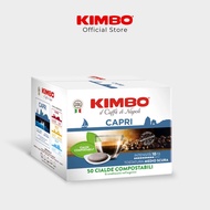 Kimbo ESE Coffee Pods Big Pack กาแฟคิมโบ แบบพ็อดส์ แพ็คใหญ่ 50 พ็อดส์ต่อกล่อง (Imported from Italy)
