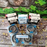 BEARING SET RATIO MIO SPORTY MIO SMILE SOUL NOUVO 5TL 6004 6203(2) 6301 BAMBOO BEARING NK15x25x12.3(