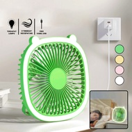 Kipas Angin Portable USB Charger / Kipas Meja Listrik Table Fan Portable