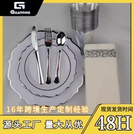 Source Western Food Plate Set Tableware Set 175PCS Plate Set Western Food Tableware Fork Spoon