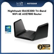 Netgear Nighthawk (RAXE300) Tri-Band WiFi 6E AXE7800 Router 1 x 2.5G Wan 4 x 1G Lan
