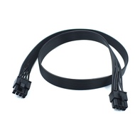 60cm PSU 8 Pin to PCIE 8PIN 6+2pin Power Supply Cable for MSI MPG A750GL A850GL ATX3.0