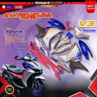 NVX V3 COVERSET AEROX GRAY-BLUE SILVER STAR 2026 ORIGINAL THAILAND