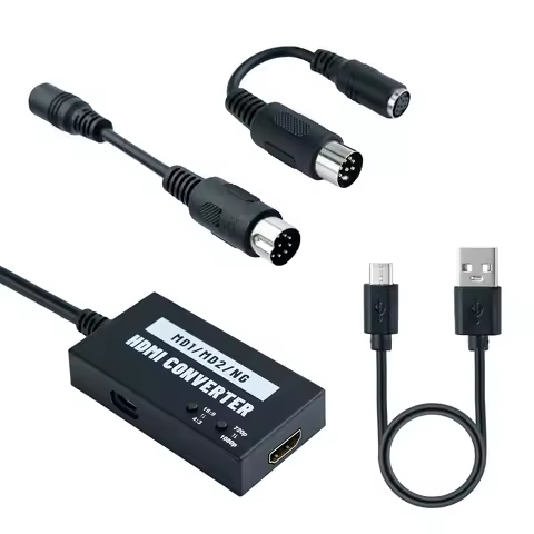 Multifunctional HDTV Adapter HDMI-compatible for Mega Drive 1/Mega Drive 2/NEOGEO