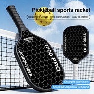 Carbon Fiber Pickleball Paddle Set High Spin Control USAPA Approved T700 Pickleball Paddle Loco