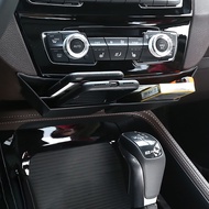 ABS Auto Center Console CD Panel Storage Box Stowing Tidying Sticker Car Interior Accessories Decora