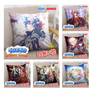 Pillow Cover Anime Throw Pillow Case Hobby Express 40x40cm Couch Pillow Sheet Protector Square Sofa Pillow Cushion Cover FBZ1039-FBZ123
