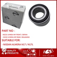 NISSAN Front & Rear Wheel Bearing For Nissan Almera N17 N17L (40210/43210-1HM0A)
