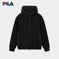 FILA CORE FILA MILANO Men Hooded Jacket（Black)