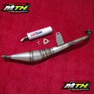 YYPANG ALFA Exhaust, Yamaha 100 Sports, Mate 100