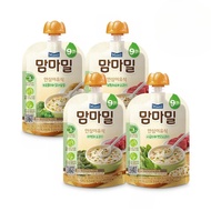[Maeil] Mamma Meal Safe Baby Food – 9 Months+ (8 Pouches / Seaweed, Leafy Greens, Spinach, Broccoli)