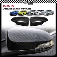 TOYOTA Series Carbon Side Mirror Cover Vios Yaris Altis Camry Accessories 2013 2014 2015 2016 2017 2018 2019 2020 2021