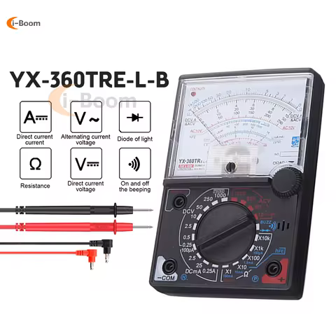 Universal Pointer Multimeter AC/DC Voltage Current Tester Ohmmeter Resistance Meter ceo,HFE tester W