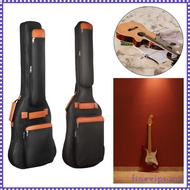 [FinevipsMY] Electric Guitar Bags, Backpack Adjustable Shoulder Strap Black Electric for Stage Performance Acoustic Music Instrument