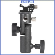 SHIN   Lamp Mount Universal Flash Lamp Mount Easy To Install Stand Holder With 1/4” 3/8” Screws Compatible for Studio