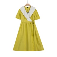 Counter Price 929 [YU] Cut Label Women's Fashion V-Neck Ruffled Lace-Up Dress 30167/C-534
