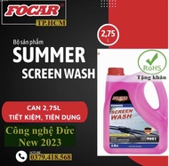 Nước rửa kính ô tô Focar Summer 2.75L(Tặng khăntrợ giá 5.8-9.9.2023)