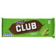 McVitie's Club Mint Bars, 8 x 22.5g (Assrt)