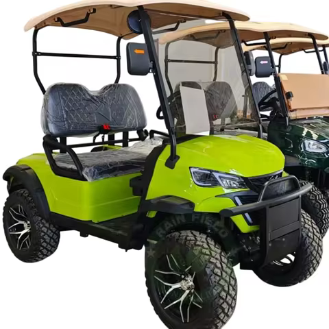 MMC Brand Electric Sightseeing Car Buggy Club CE Certificate New 48v/72v Battery Golf Cart 2+2 Seate