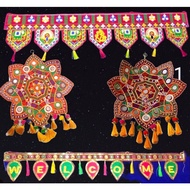 Handmade embrodory Decorative Wall Hanging/Home Decor for deepavali special occasion/Decorative Wall Art