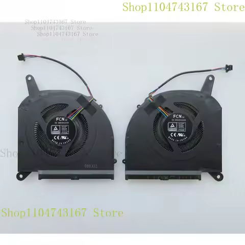 New Original Laptop Cooling Fan For GIGABYTE AORUS 5 SE4 RX5M i7-12700H CPU/NVIDIA GeForce RTX 3070