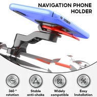 Bicycle Mobile Mount Quad Lock Phone Holder - Shock-resistant Motorcycle