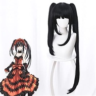 BledD Anime Date A Live Nightmare Tokisaki Kurumi Long Wig Cosplay Costume Women Synthetic Hair Hall