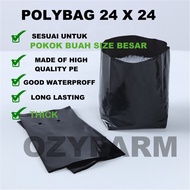 THICK Polybag 24x24 grow bag fertigasi nursery tanaman pokok