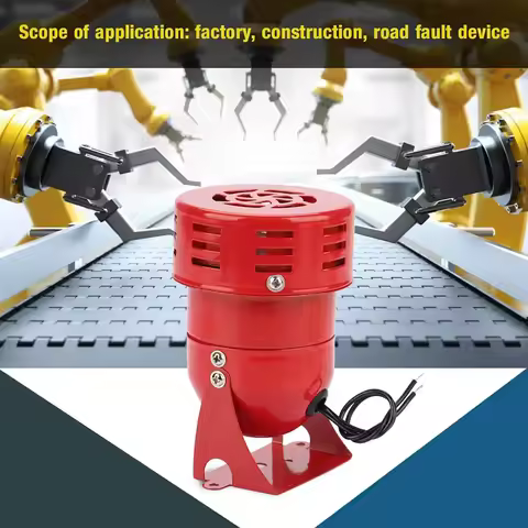 Mini Metal Motor Alarm Industrial Sound Electrical Guard Against Theft MS-190 MS-190 Motor alarm Mot