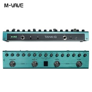 M-VAVE Multi-Effects Pedal Tank-G Tank-B ชาร์จ 36 ที่ตั้งไว้ล่วงหน้า 9 ช่อง Preamp 8 ช่อง IR Cab 3 M