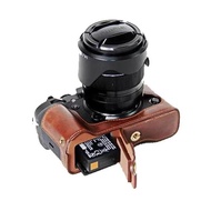 Vintage Video Camera case half bag for Fujifilm fuji XT2 XT-2 XT3 XT-3 Digital camera Bottom camera 