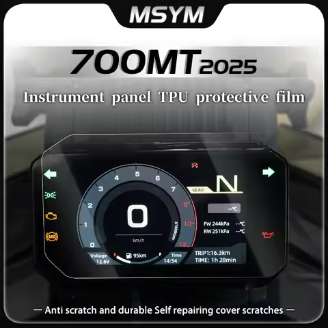 Motorcycle Accessories Scratch Protection Film Dashboard Screen Protector For CFMOTO CF MOTO 700MT 7
