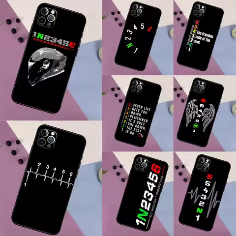 1N23456 Motorcycle Funda For OPPO Reno 10 11 12 13 14 Pro 8 7 Lite 11F 12F 13F 14F OPPO Find X8 X5 X