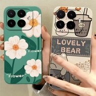 Casing For Xiaomi 17T 17T Pro 5G Phone Case Fashion Bear Upgrade Anti Slip Silicone Protective For X