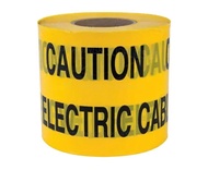 Hazard Tape เทปเตือนสีน้ำเงิน เทปคำเตือน เทป หน้ากว้าง 15 cm ยาว 300 เมตร/ม้วนWARNING TAPE WIDTH 6 3