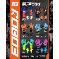 New Goalkeeper Gloves Goalie H3 Model ROBO 3