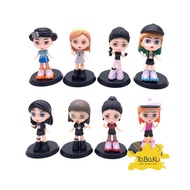 Blackpink Rubber Tart Decorations Set of 8