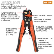 [readystock]℗▽MYDIYHOMEDEPOT - Automatic Wire Stripper Wire Crimper Wire Cutter 5 In 1 Wire Stripper Cable Cutter Tool /