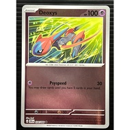 Deoxys 034/086 Reverse Holo English Pokemon Card