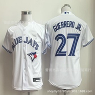 Fast ShippingChildren Clothing Women's Clothing Blue Birds Jersey Toronto Blue Jays 27 Guerrerd jr B