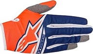 2018 Radar Gloves - Flight (LARGE) (FLO ORANGE/DARK BLUE/WHITE)