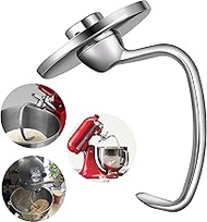 HOMGEN Dough Hook for Kitchenaid 4.5/5QT Stainless Steel Dough Hook Dishwasher Safe for Kitchen Aid 