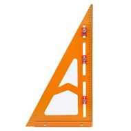 yunhaoSK-2In1 Rafter SquarePositioning Triangle Ruler Rafter Square Tool Adjustable Triangle Ruler P