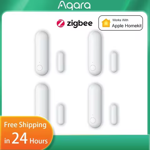 Aqara Door Window Sensor P1 Smart Home Wireless Anti-theft Homekit Induction Door Magnetic Alarm Zig
