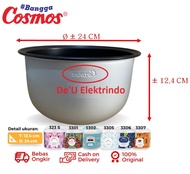 Panci Rice Cooker Magic Com Cosmos 18 Liter untuk - CRJ 3123 - CRJ 3126 - CRJ 323 S - CRJ 3301 - CRJ