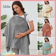 LK Lactation Towel Breastfeeding Cover Nursing Shawl for Women – Breathable Fabric Adjustable Straps